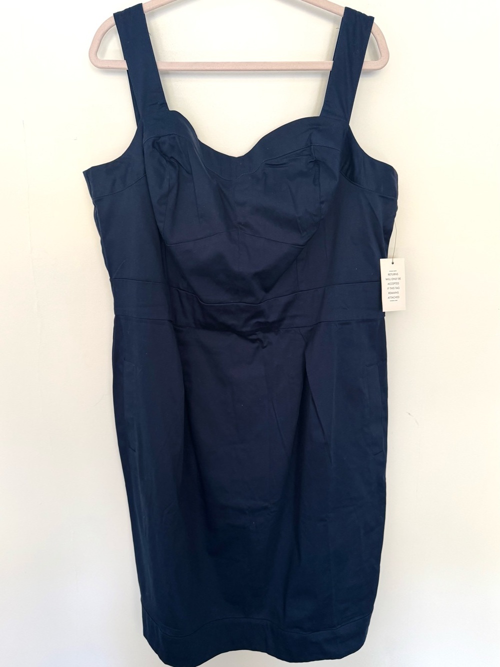 Eloquii Classic Navy Sheath Dress - NWT Plus Size